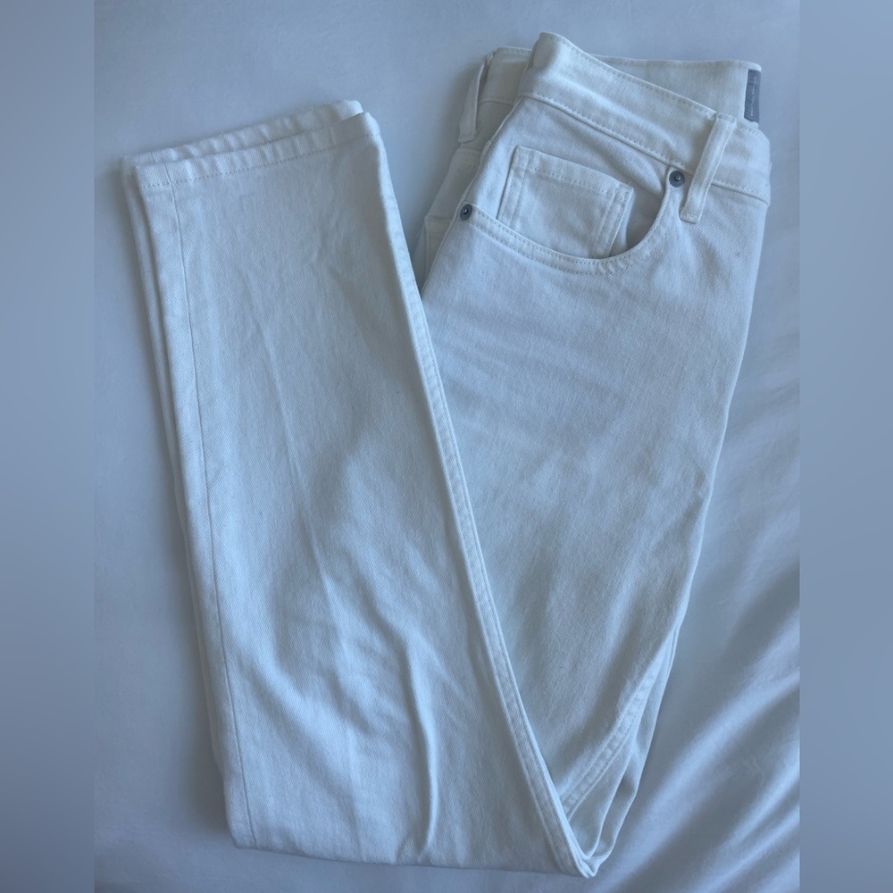 Everlane high rise straight jean